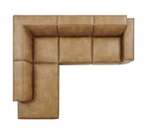 Rest Vegan Leather 4pc Sofa
