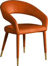 Fire Velvet Dining Chair