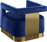 Madelyn Velvet Accent Chair