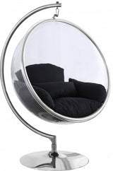 Lunar Acrylic Swing Bubble Accent Chair