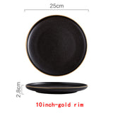 Frosted Steak Flat Plat 8" & 10"