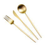 Silverware Set (All Gold)