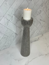 Stacy Silver Texture Vase