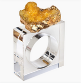 Colored Geo Napkin Rings