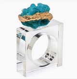 Colored Geo Napkin Rings