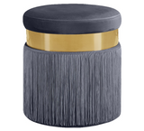 Yasmine Velvet Ottoman