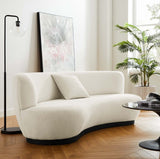 Form Boucle Sofa - 89"