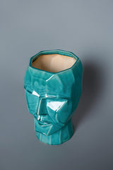 Teal Face Planter