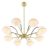 Chandelier in Opal Gold
