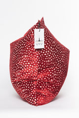 Irene Cranberry Velvet Pillow