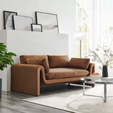 Waverly Performance Velvet Sofa in Brown by Modway