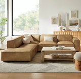 Rest Vegan Leather 4pc Sofa
