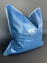 Blue Faux Leather - 20"
