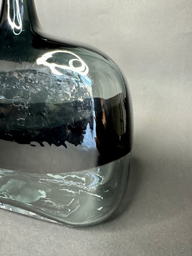 Smokey - 2 Toned Glass Vase