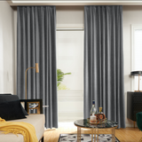 Glasshouse Signature Luxury Velvet Curtain Panel (Grey)