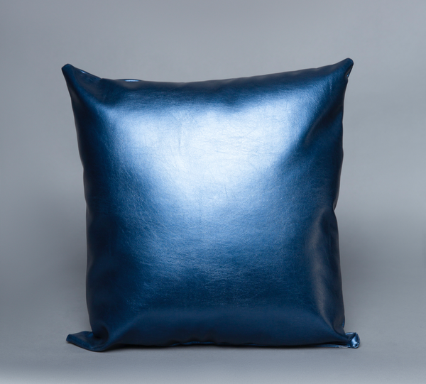 Nitro Blue Metallic Pillow