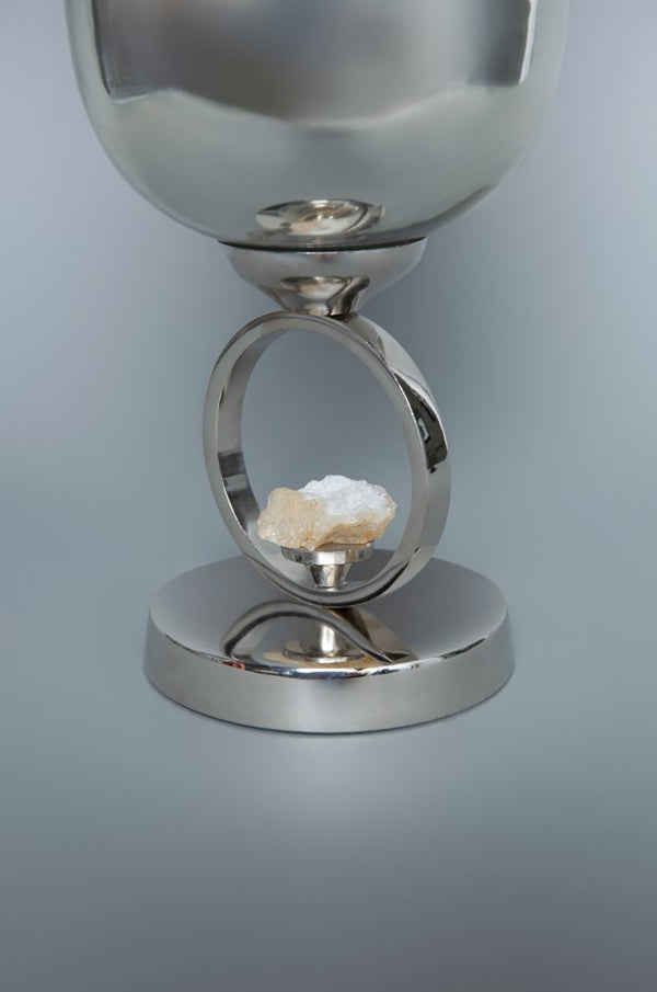 Libra Pearl Stone Vase