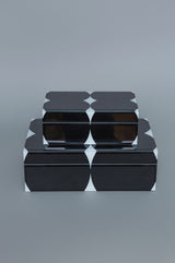 Black and White Glass Box Set