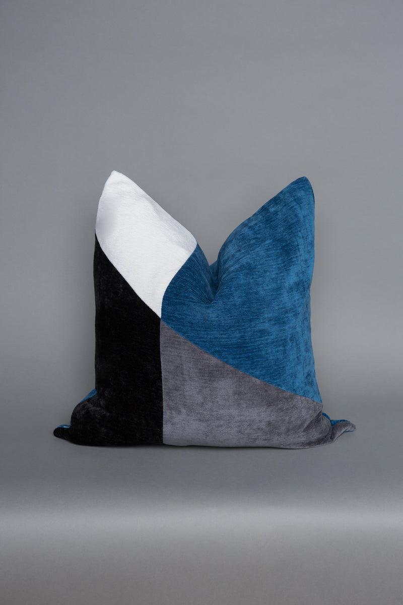 "Abstracted Blue" Pillow