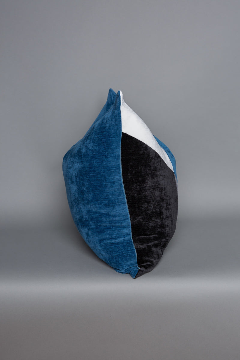 "Abstracted Blue" Pillow