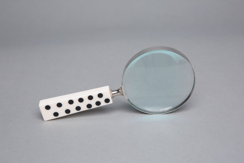 Dotted Magnifying Glass