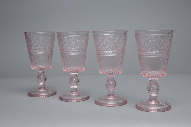 Non-Leaded Crystal Cocktail Goblets